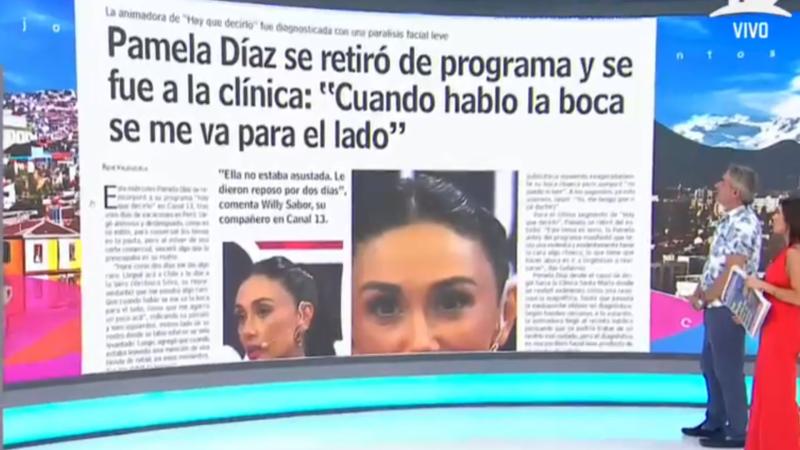 Pamela Díaz en Las Últimas Noticias