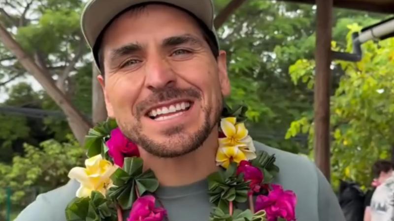 Pangal Andrade en Rapa Nui