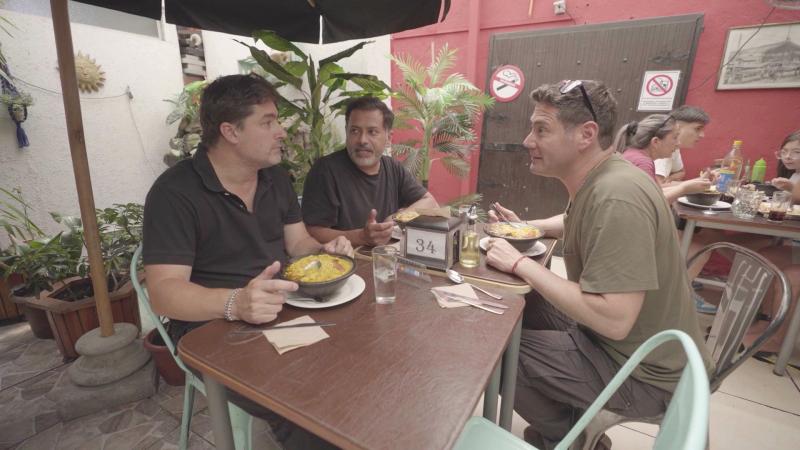 Pancho Saavedra, Jorge Zabaleta y Pedro Ruminot en "Socios por Chile"
