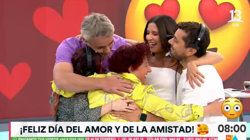 El equipo de "Tu Día" en el Día del Amor