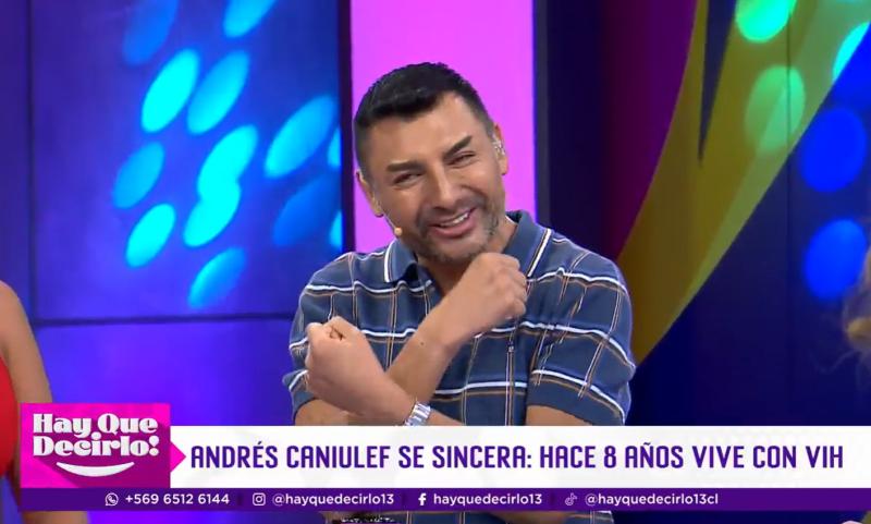Andrés Caniulef se sincera sobre cómo vivir por 8 años con VIH en "¡Hay que decirlo!"