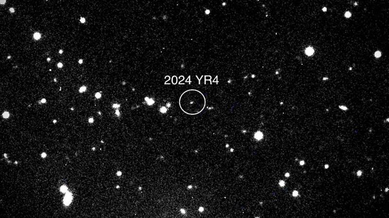 Telescopio en Chile reduce las posibilidades de que el asteroide 2024 YR4 impacte la Tierra en 2032