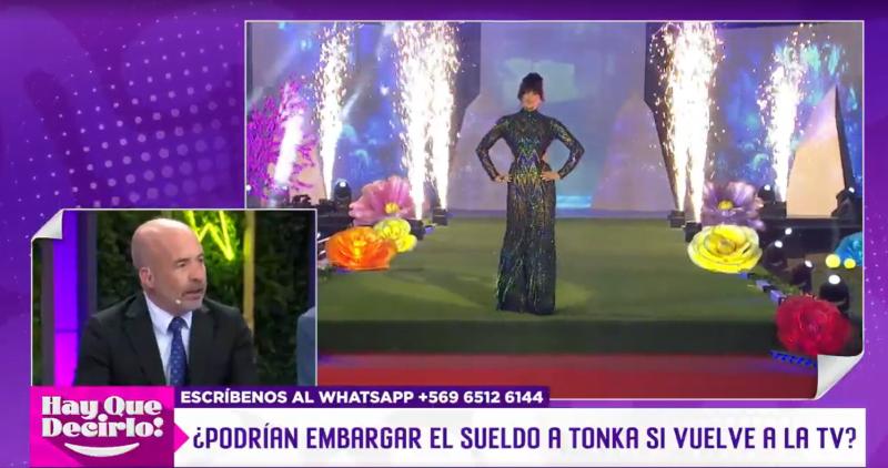 Parte del sueldo de Tonka Tomicic podría ser embargado si vuelve a trabajar