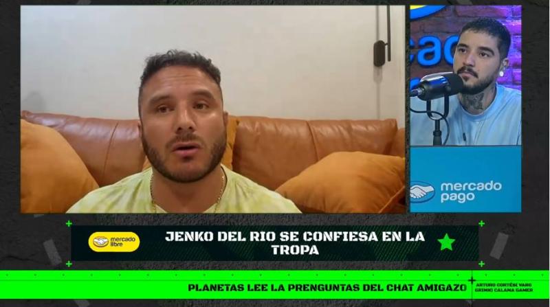 Jenko del Río en el React de Palabra de Honor