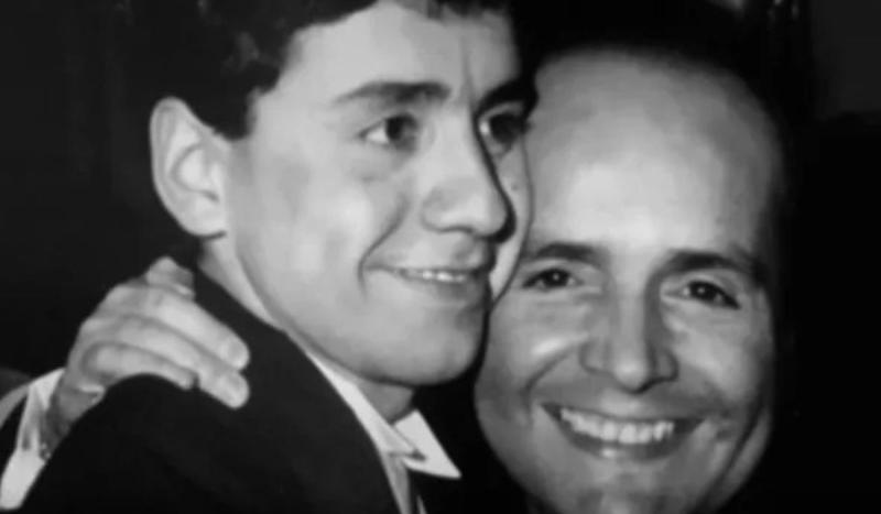 Horacio y su hijo Cristián Saavedra