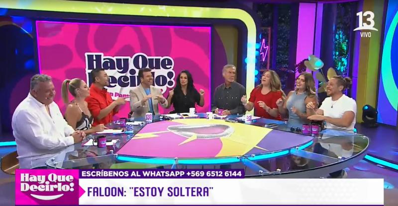 Faloon Larraguibel en ¡Hay que decirlo! | Canal 13