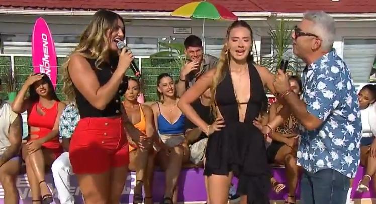 Faloon e Isidora Gutiérrez en El Fenómeno