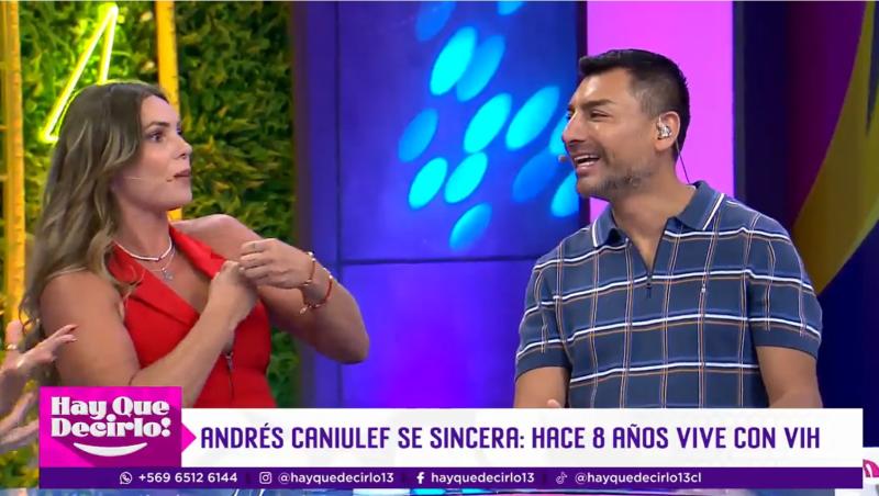 Faloon Larraguibel y Andrés Caniulef en ¡Hay que decirlo! | Canal 13