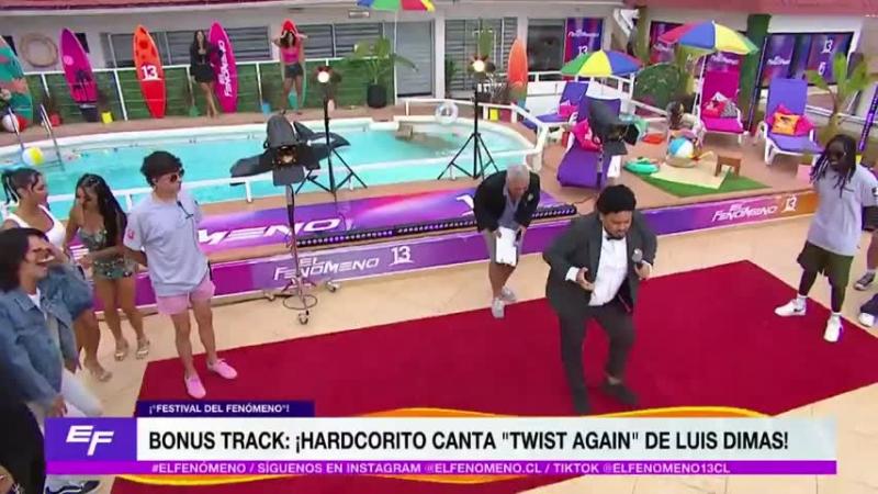 Hardcorito imitando a Luis Dimas