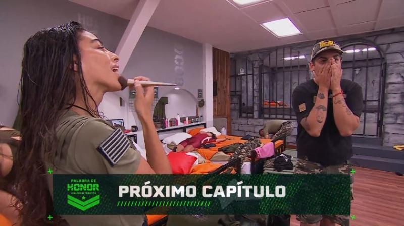 Botota impactada con Zoe en Palabra de Honor