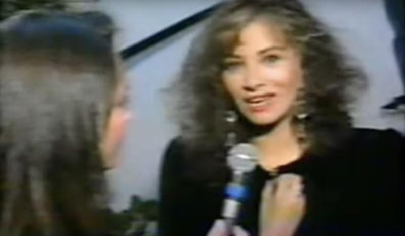 Myriam Hernández en el Festival de Viña del Mar 1991