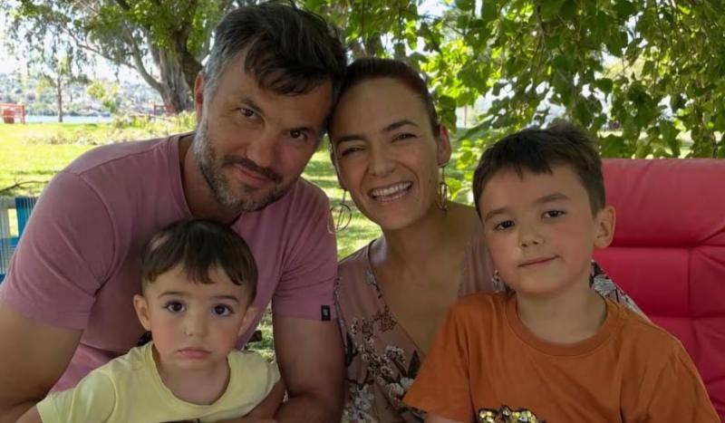 Janis Pope junto a su esposo, Diego Dellacasa