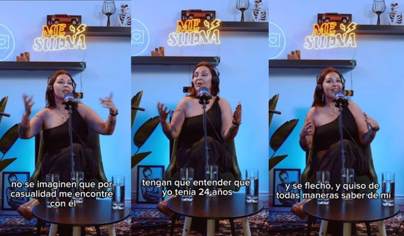 Denisse Malebrán en el podcast "Me Suena"