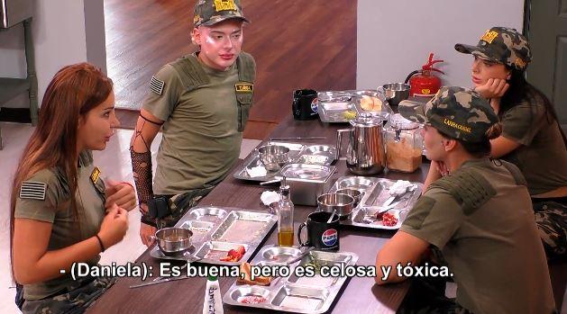 Daniela dice que Gala es buena pero tóxica