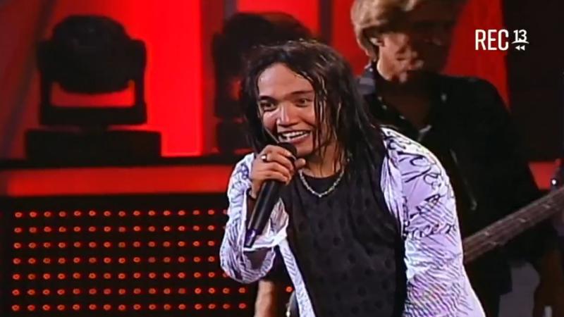 Arnel Pineda y su debut con Journey en Viña 2008.