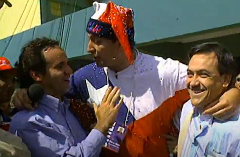 Kiwi junto a Andrés Allamand y Sebastián Piñera