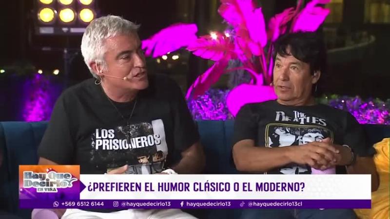 Mauricio Flores y Gigi Martin en Hay Que Decirlo