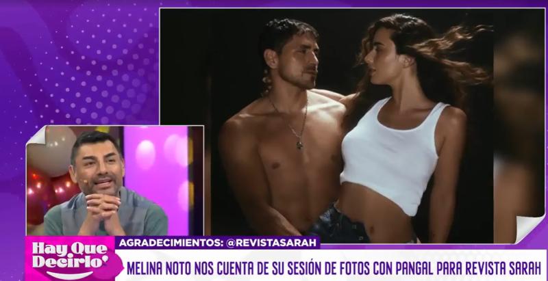 Melina Noto en "¡Hay que decirlo!" de Canal 13