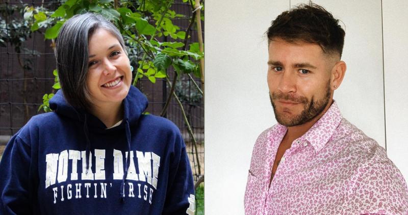 Belén Muñoz y Pancho Rodríguez, ex "Ganar o Servir"