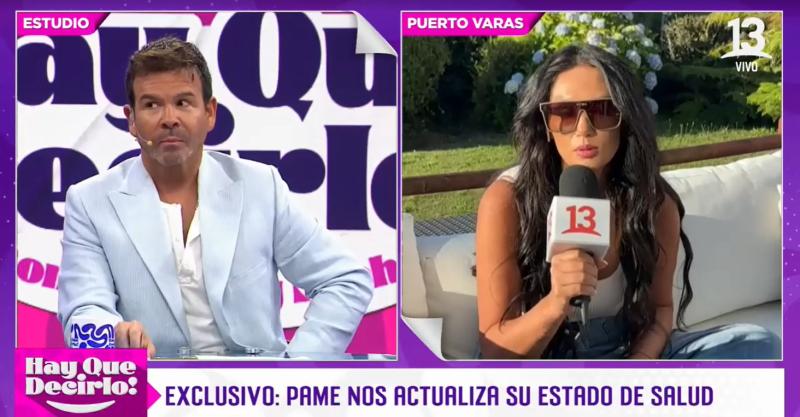 Pamela Díaz en ¡Hay que decirlo!