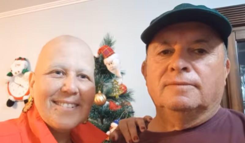 Pato Oñate y su esposa María Cecilia Briceño