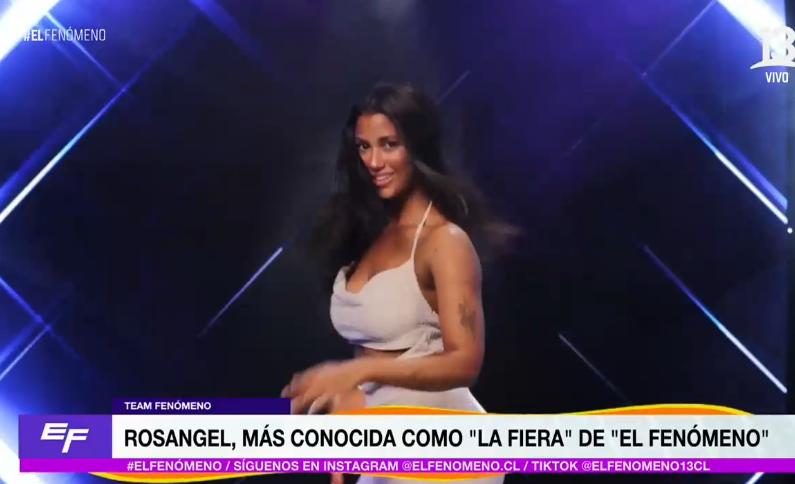 Rosangel, integrante de "El Fenómeno"