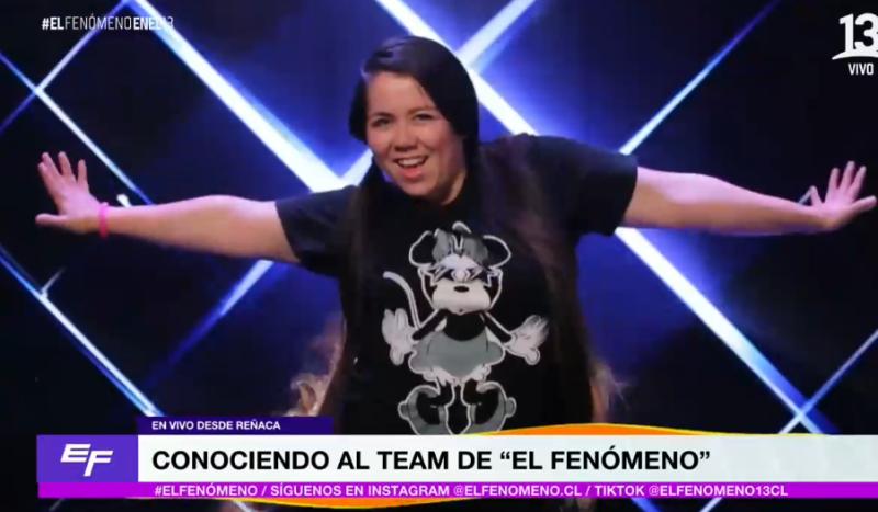 Rosío Agurto de El Fenómeno de Canal 13