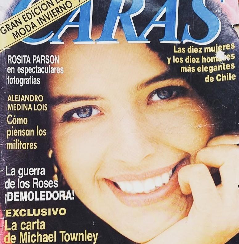 Rosita Parsons en Revista Caras