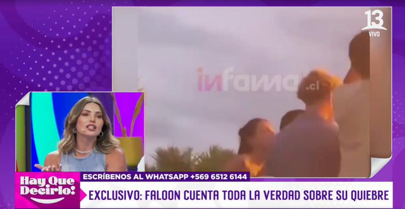Faloon Larraguibel cuenta sus razones por las que terminó su relación con Raimundo Cerda