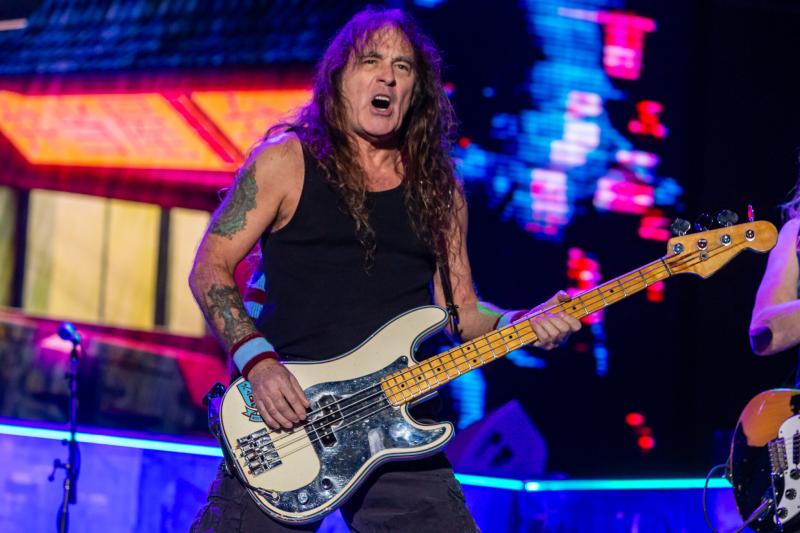 Iron Maiden en Chile. Agencia UNO.