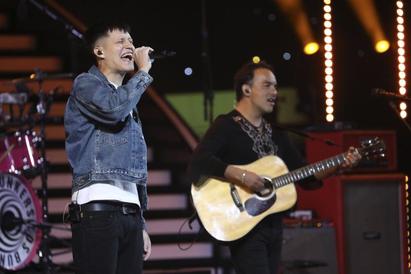 Kidd Voodoo y Los Bunkers en Festival de Viña 2024. ATON.