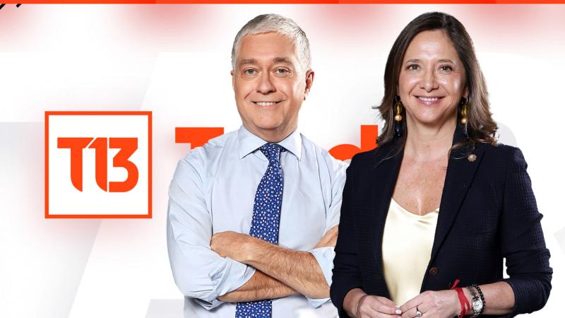 Los animadores de "Teletrece Tarde" de Canal 13