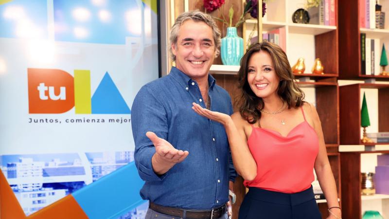 Los animadores de "Tu Día" de Canal 13