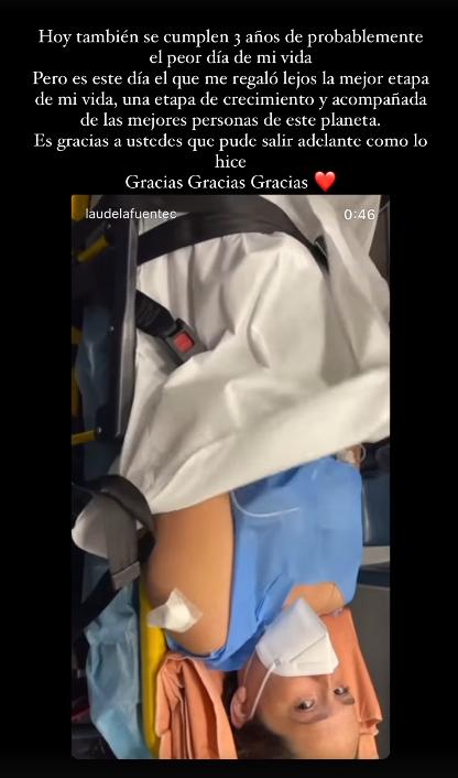 Historia de Laura de la Fuente | Instagram