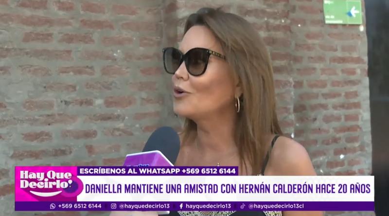 Daniella Campos habla de Raquel Argandoña.