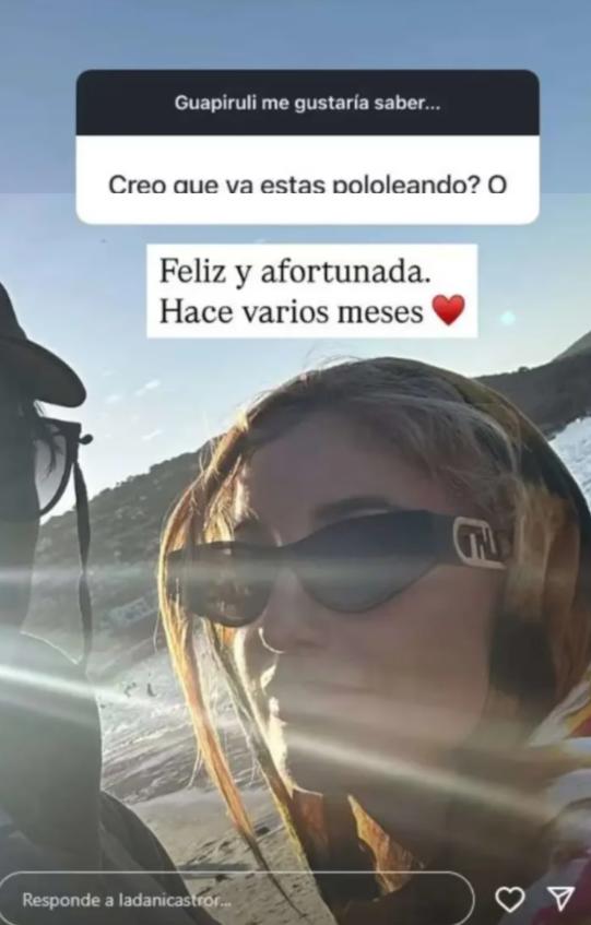 Daniela Castro en sus redes sociales.