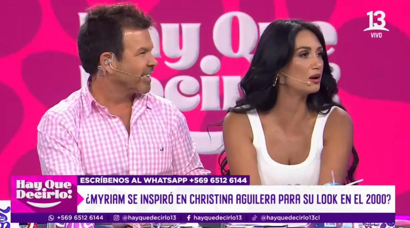 Pamela Díaz cuenta divertida anécdota.