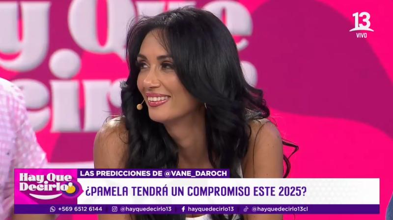 La reacción de Pamela Díaz ante predicción amorosa de Vanessa Daroch.