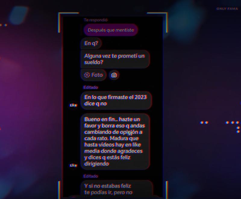 Mensaje que envió Karol Lucero a su trabajor | Mega