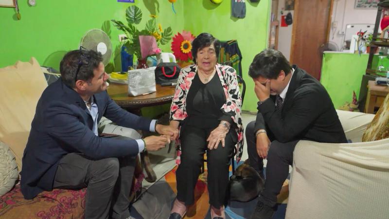 Pancho y Jorge emocionados