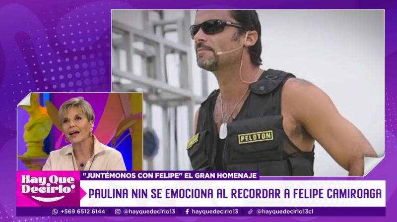 Paulina Nin habla de Felipe Camiroaga.