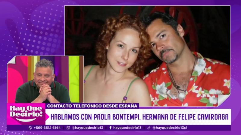 Hermana de Felipe Camiroaga lo recuerda con gran emoción.