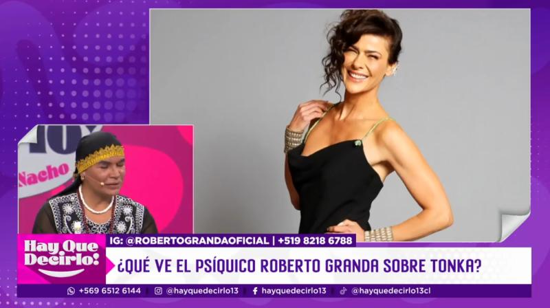 Roberto Granda sorprende con predicción de Tonka Tomicic.