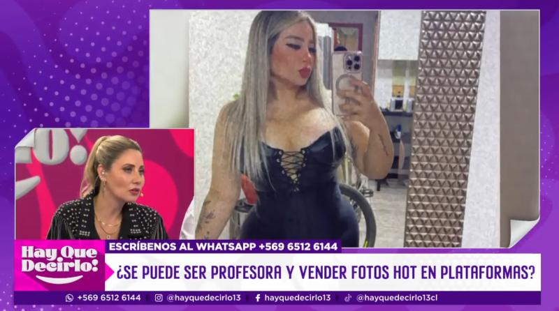Profesora entrega sus razones y explica la situación en la que está.