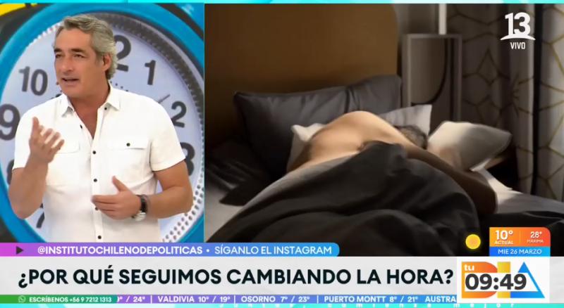 Cambio de horario en nuestro país.