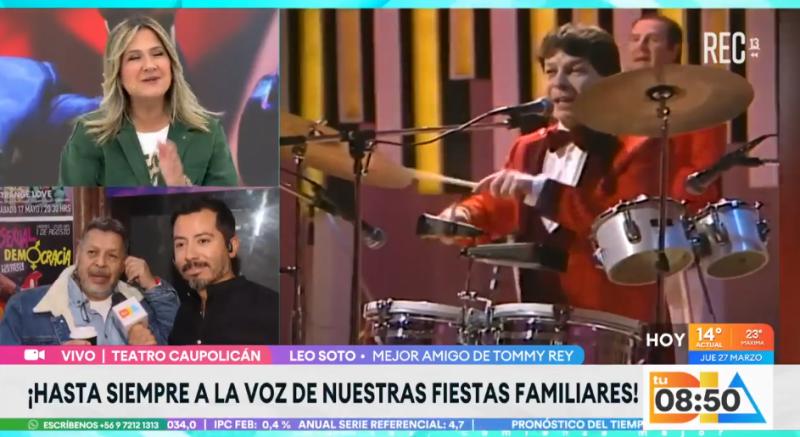 El desconocido vínculo de Michelle Adam con la Sonora de Tommy Rey.