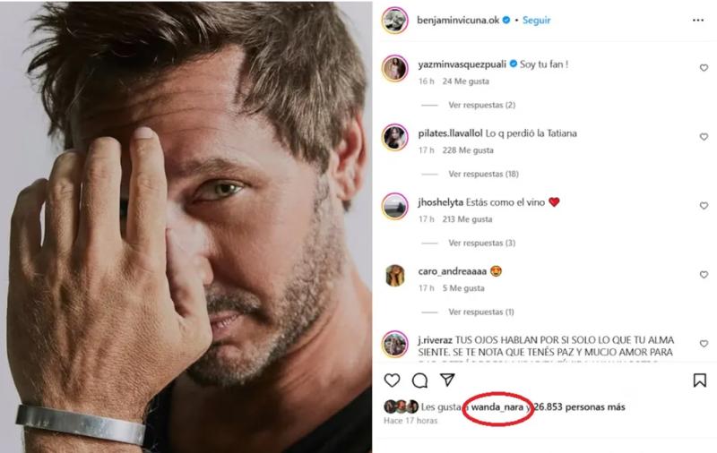 Benjamín Vicuña | Instagram