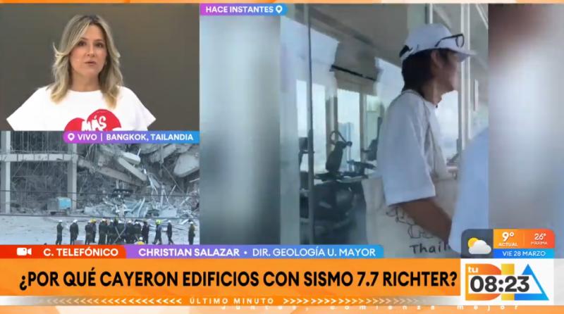 Geólogo explica terremoto en Tailandia.