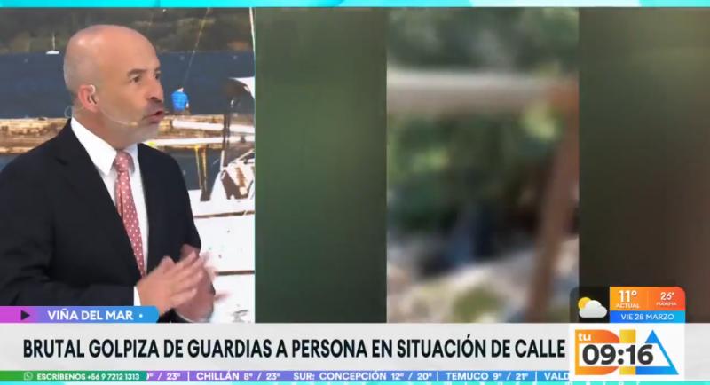 Golpean a persona en situación de calle.