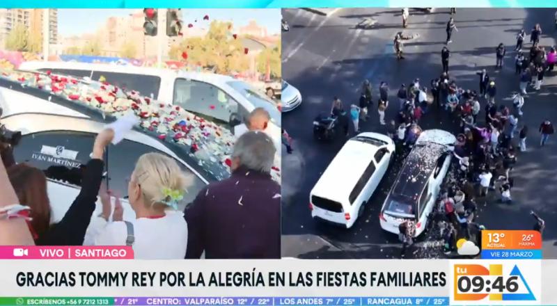 Despiden a Tommy Rey.